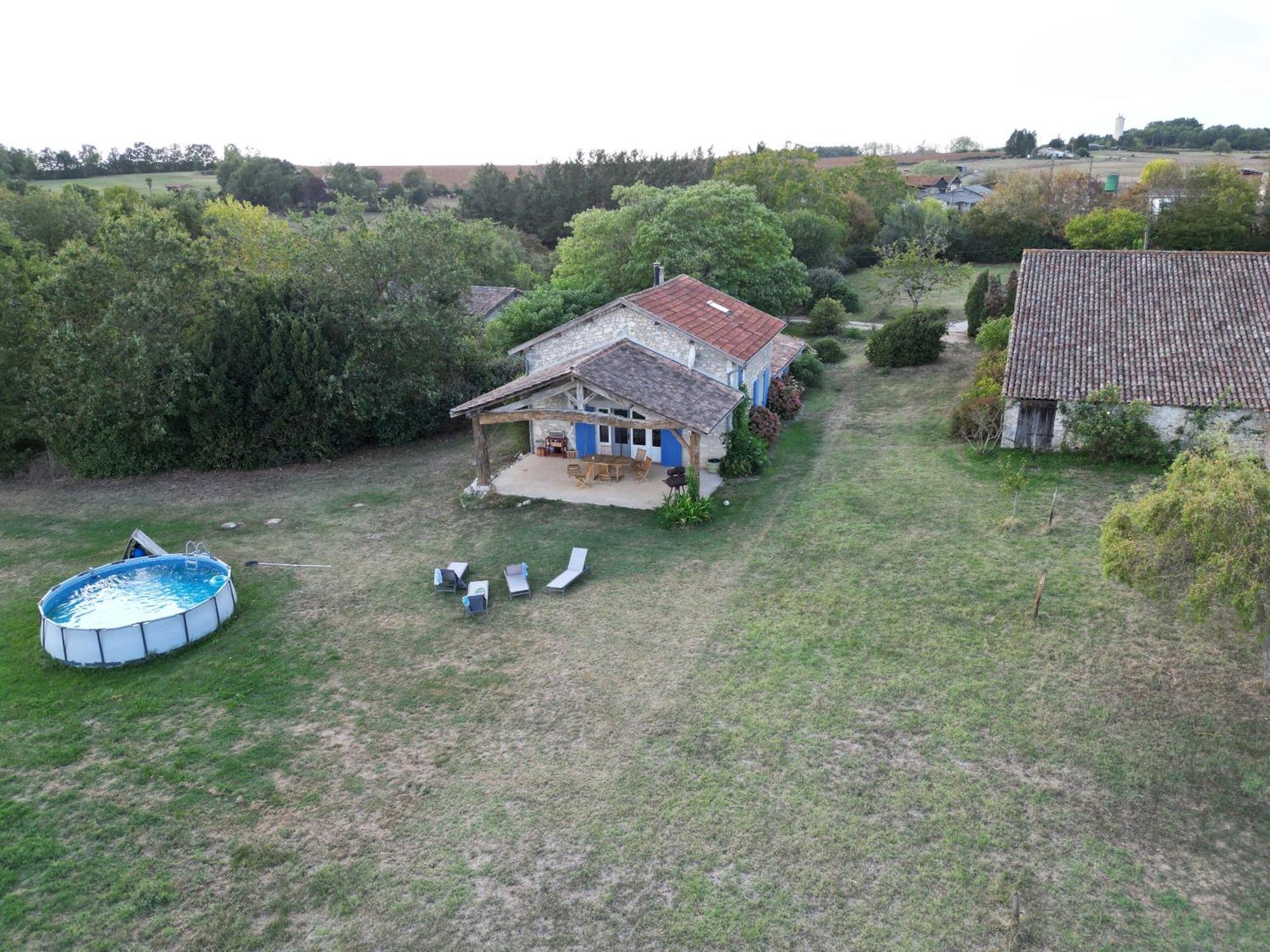 Maison 3 Chambres, Piscine, 2 Hectares De Jardin La Sauvetat-du-Dropt 외부 사진